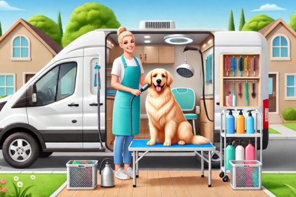 mobile dog grooming near me